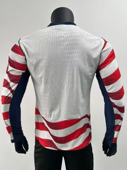 Usa Home Long SleevePlayer Jersey 2026-2027