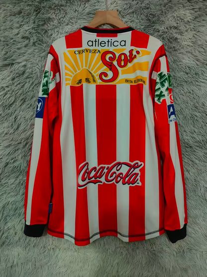 Retro chivas 2002/2003 Home Long Sleeve Football Jersey