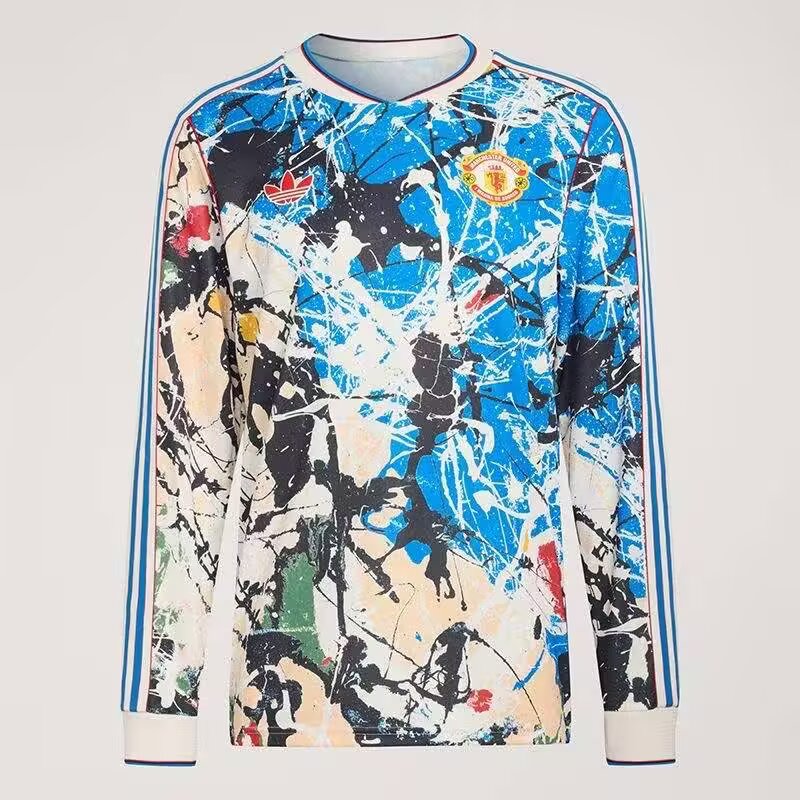 Manchester United Special Edition 2025/2026 Long Sleeve Fan Version Football Jersey