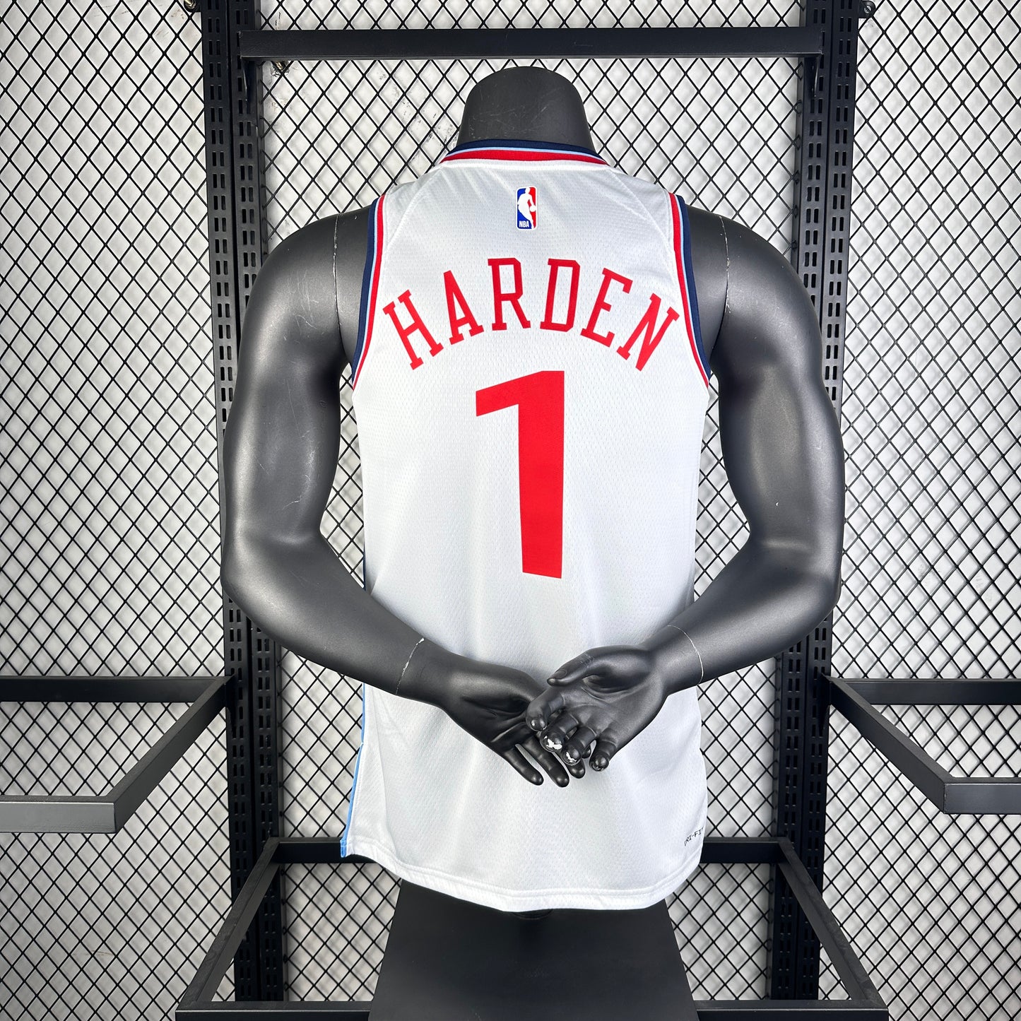 Los Angeles Clippers White #1 HARDEN NBA Season Jerseys 2025