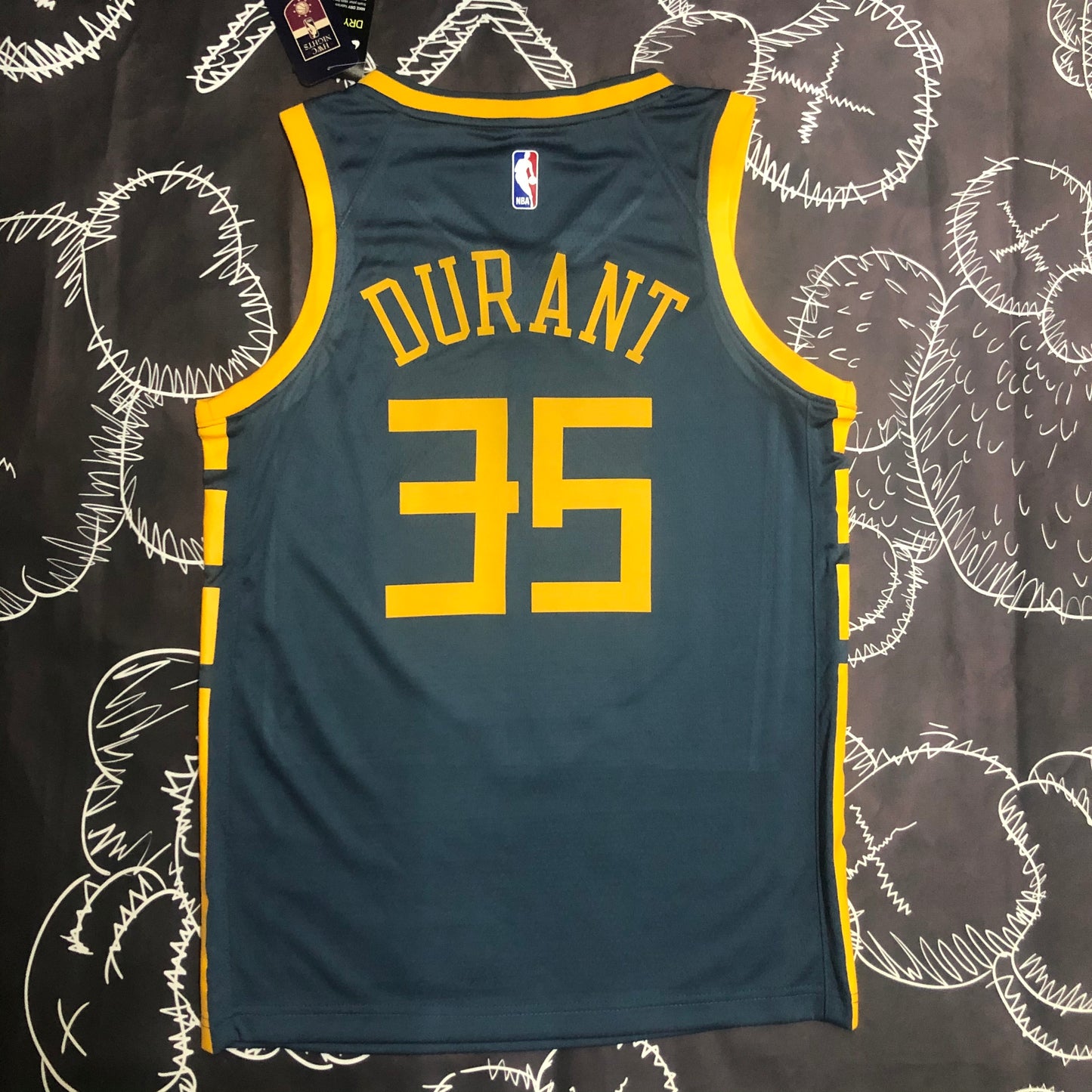 Retro Golden State Warriors 2018 Football Jersey