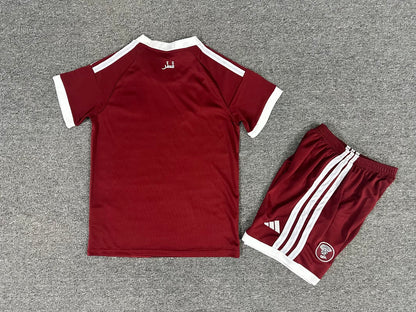 Qatar 2026/2027 Kids Home Fan Version Football Jersey