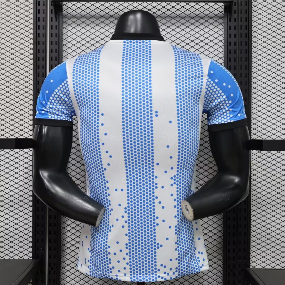 Argentina Special Player White Blue Jersey 2026-2027