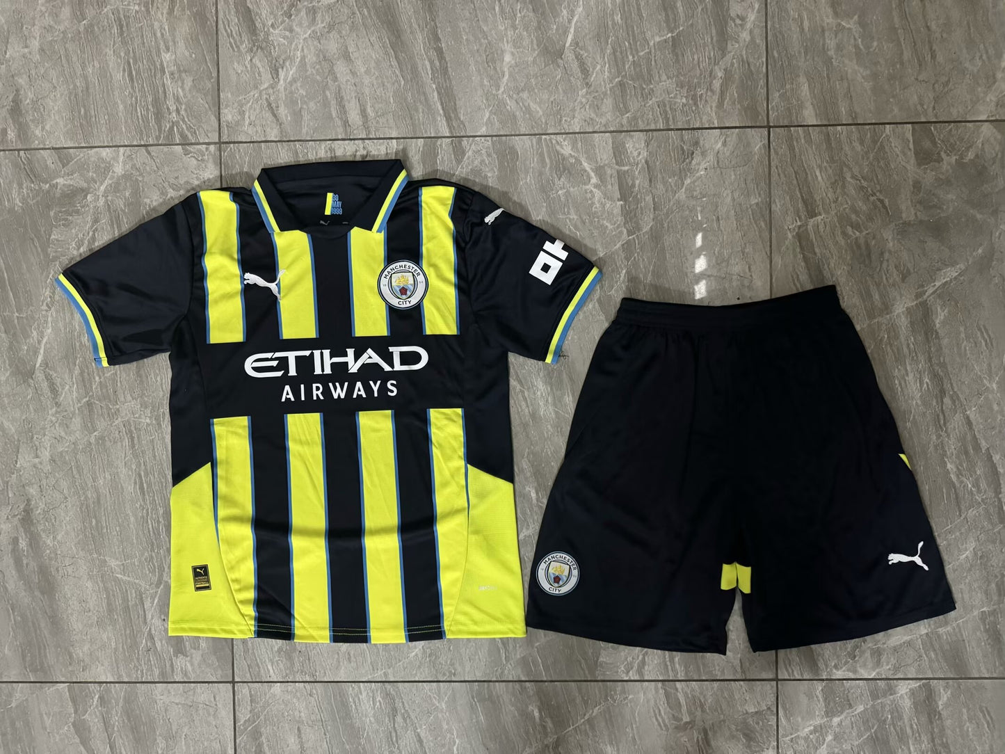 Manchester City 2024/2025 Away Fan Version Football Jersey