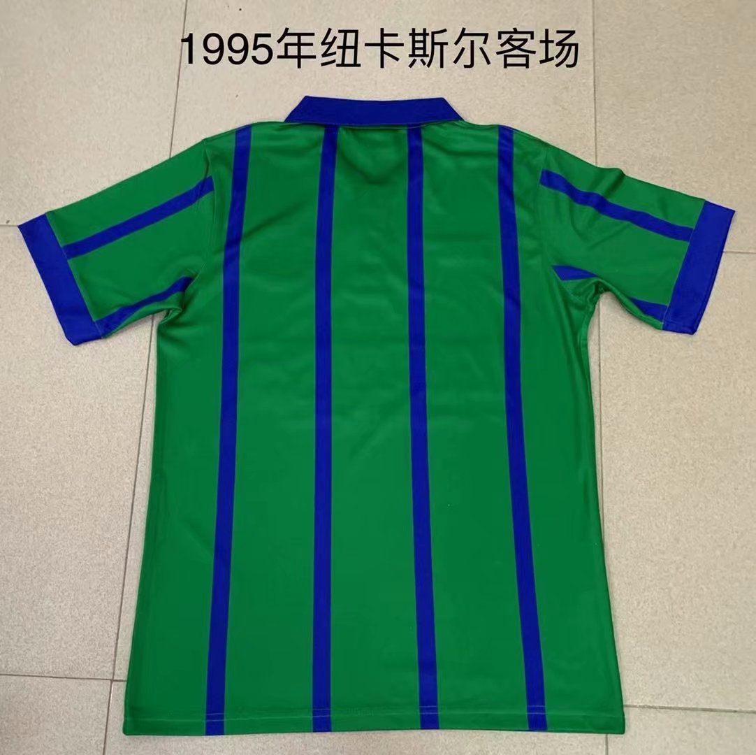 Retro Newcastle United 1995 Away Fan Version Football Jersey