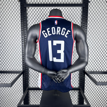 Los Angeles Clippers City Blue #13 GEORGE NBA Season Jerseys 2019
