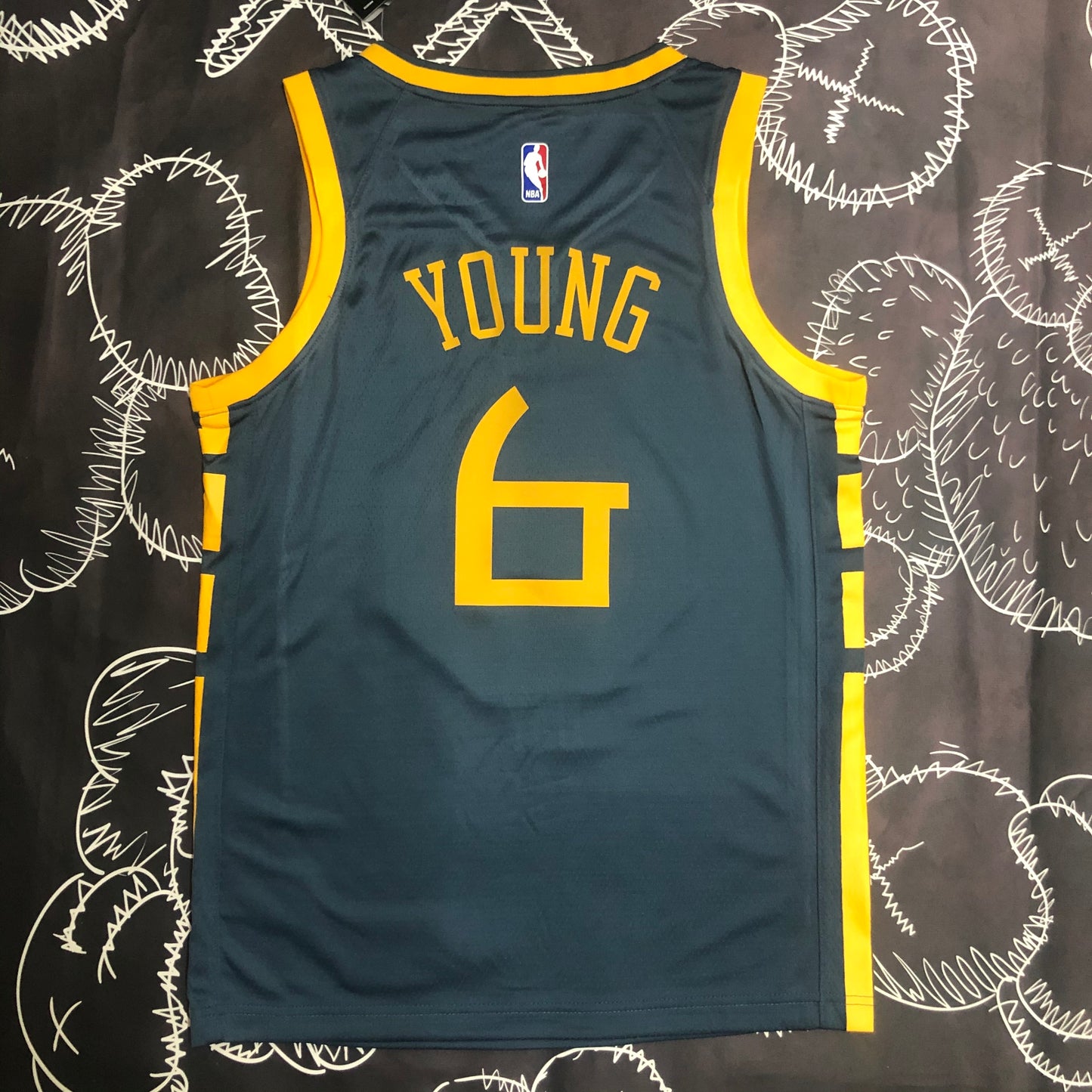 Retro Golden State Warriors 2018 Football Jersey