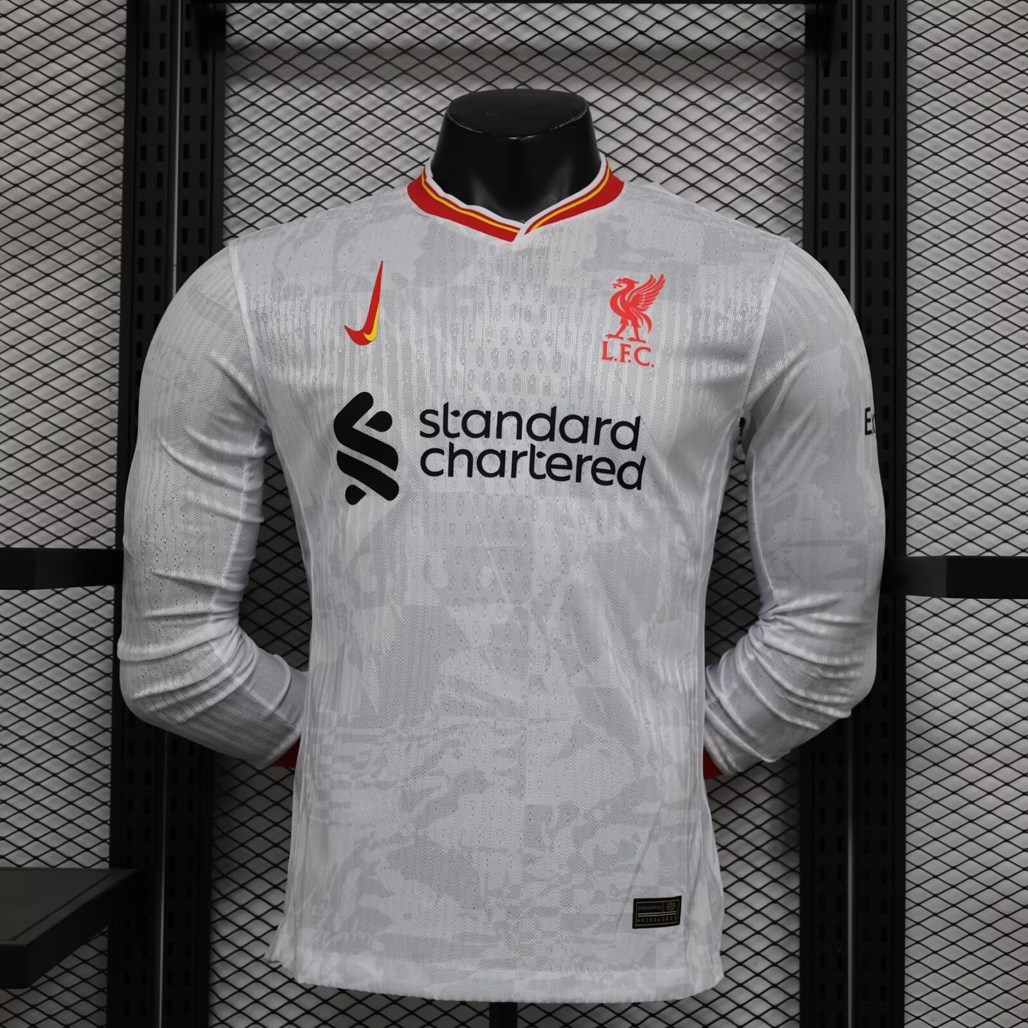 Liverpool 2024/2025 Third Away Long Sleeve Player Version Football Jersey