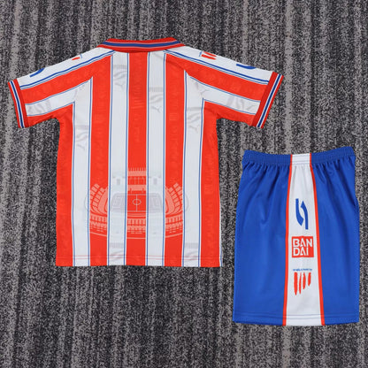 Retro Atlético de Madrid 1996/1997 Kids Home Fan Version Football Jersey