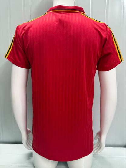 Retro Belgium 1990 Home Football Jersey