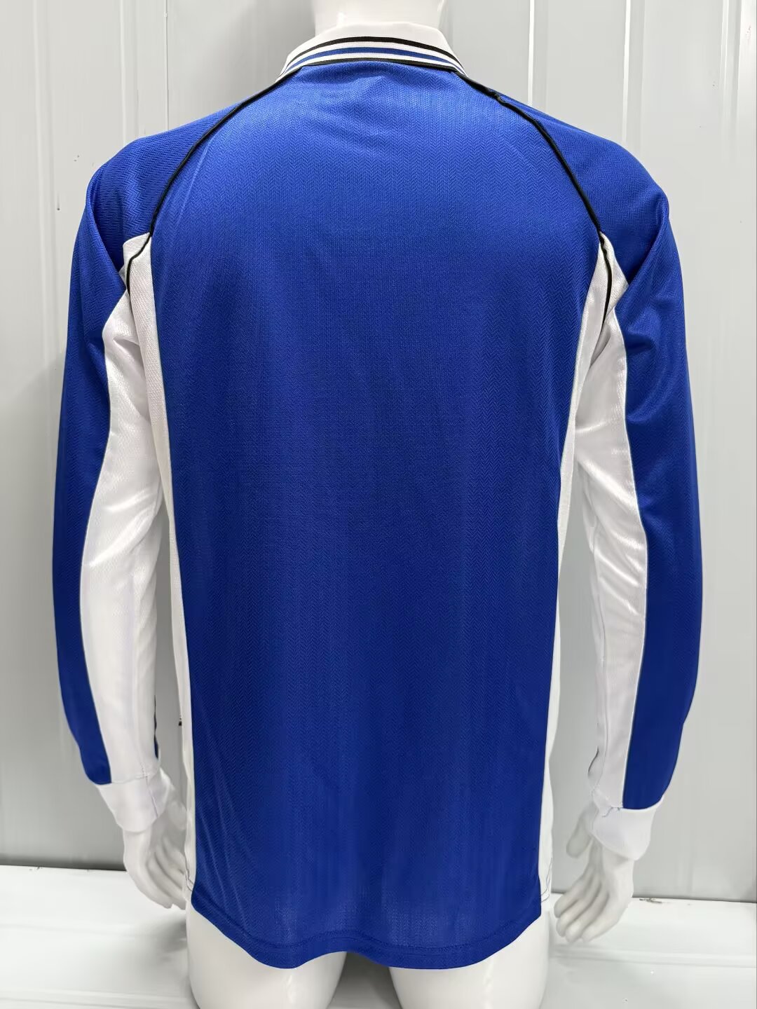 Retro Schalke 04 Long Sleeve Jersey 1998-2000