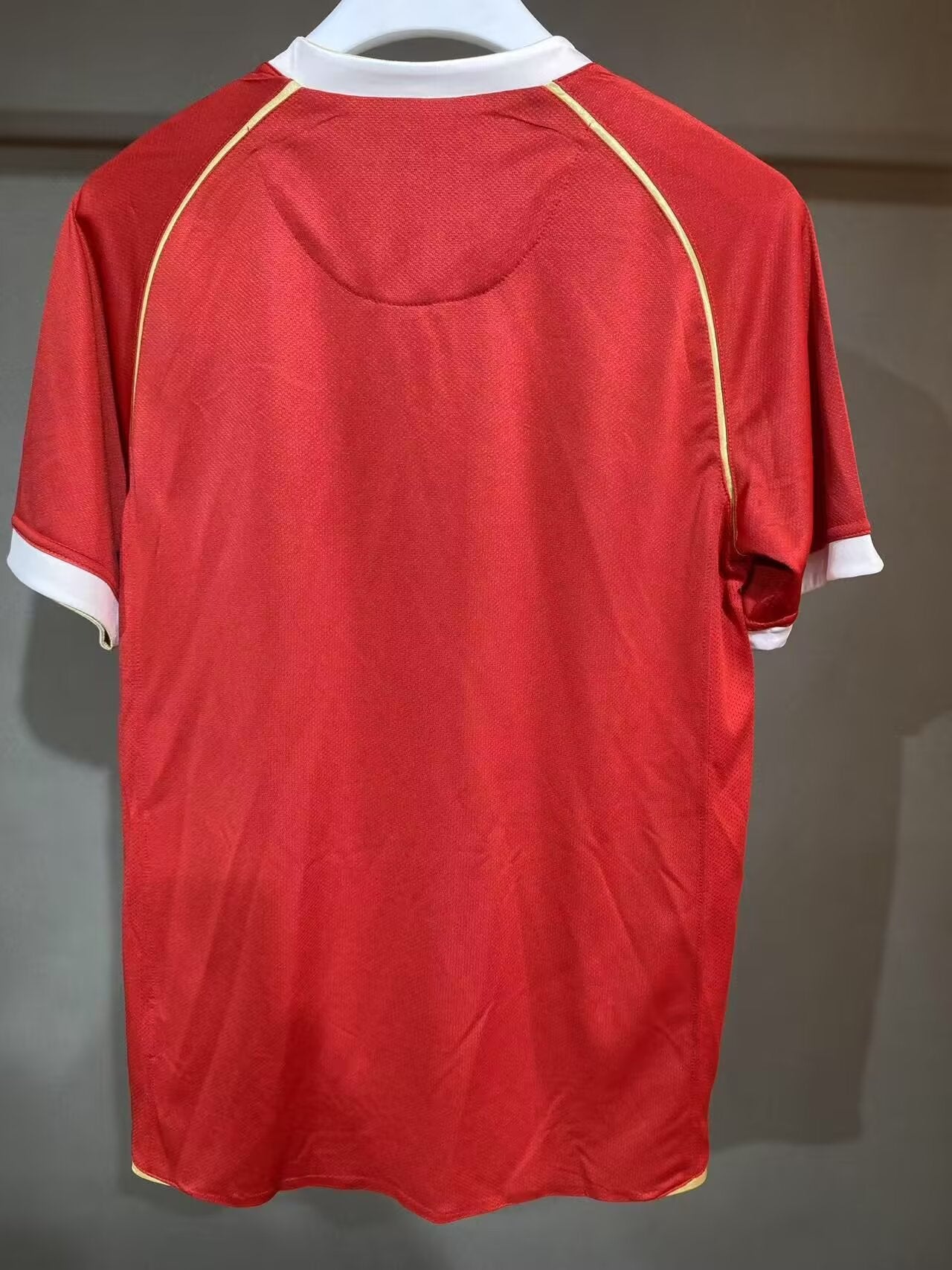 Retro Manchester united 2006/2007 Home Player Version Football Jersey