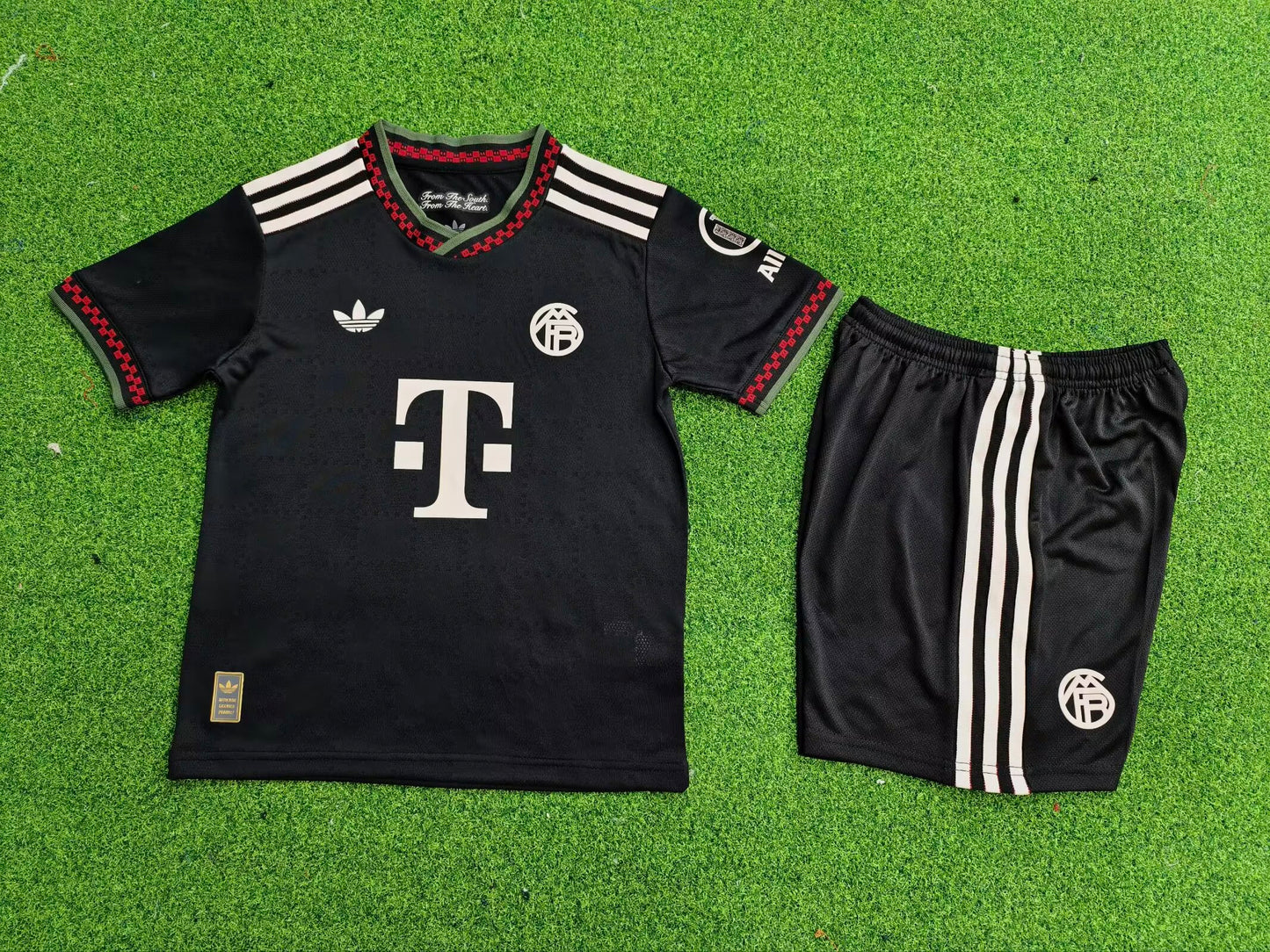 Bayern Munich 2025/2026 Kids Third Away Player Version Football Jersey