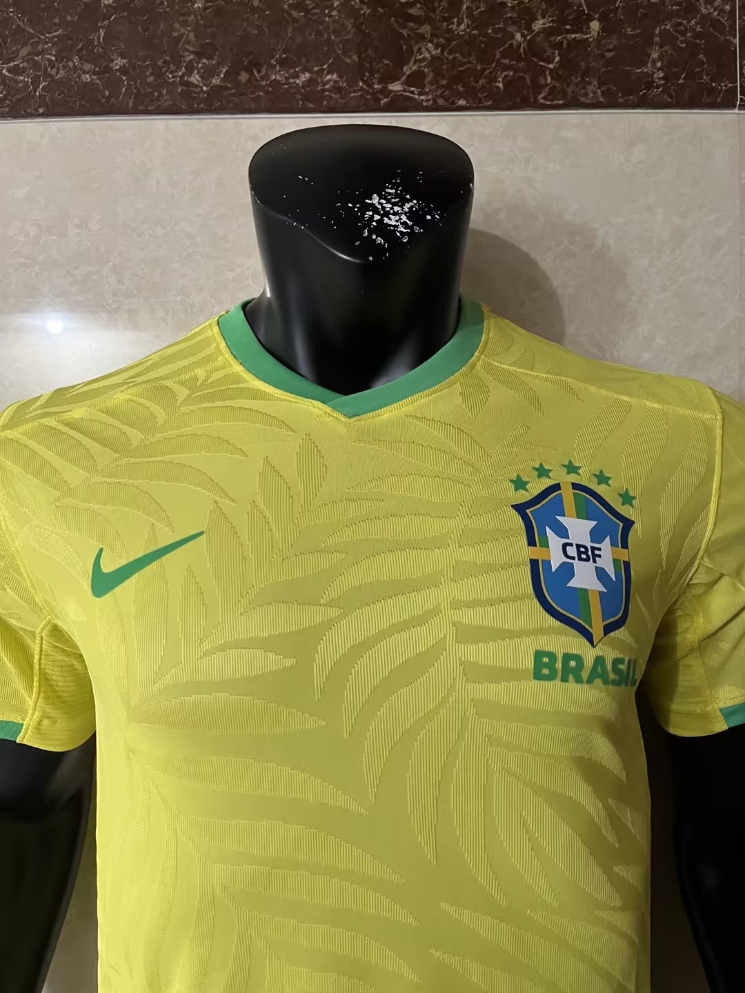 Brazil 2023/2024 Home Player Version Football Jersey