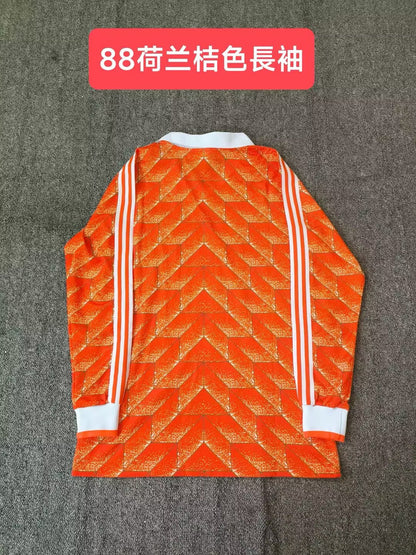 Retro Netherlands 1988 Home Football Jersey