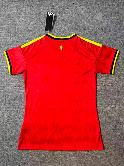 Belgium 2026/2027 Women Home Fan Version Football Jersey