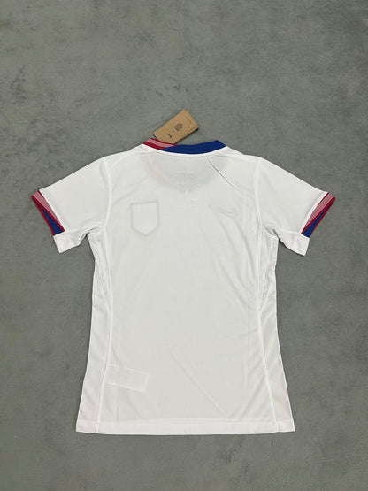 USA 2024/2025 Women Home Fan Version Football Jersey