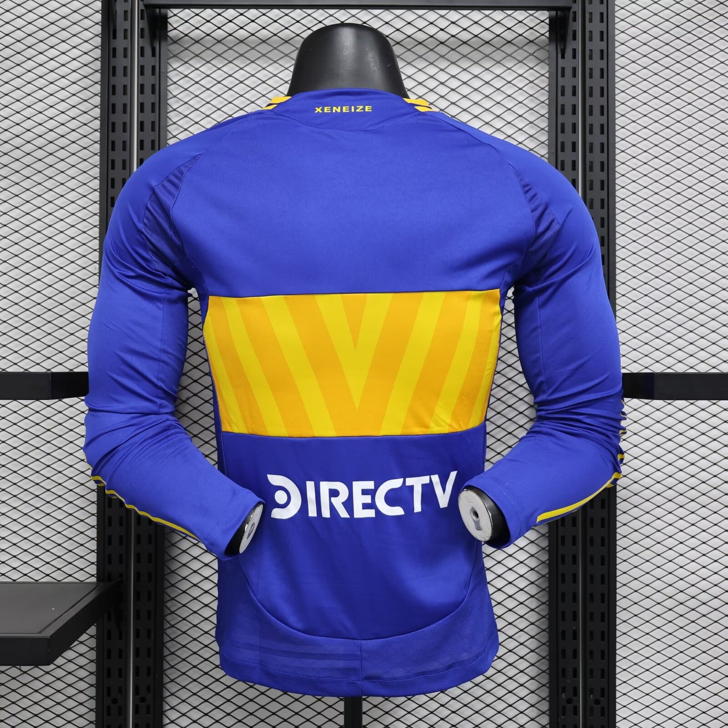 Boca 2024/2025 Home Long Sleeve Player Version Football Jersey
