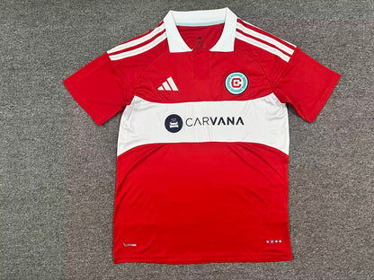 Chicago Fire FC 2026/2027 Home Fan Version Football Jersey