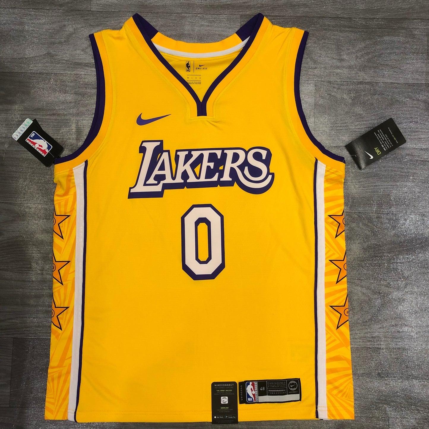 Retro LA Lakers Football Jersey