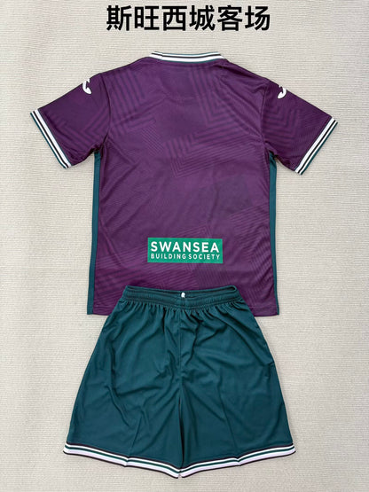 West Ham United 2025/2026 Kids Away Fan Version Football Jersey