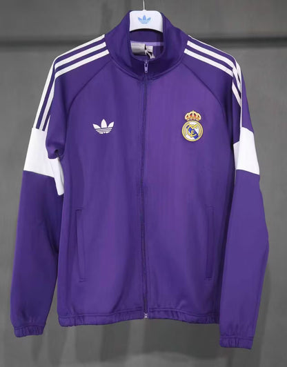 Real Madrid Jacket Purple Kits Jacket Jersey 2026-2027