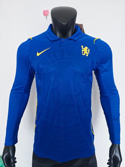 Chelsea 2026/2027 Home Long Sleeve Player Version Football Jersey