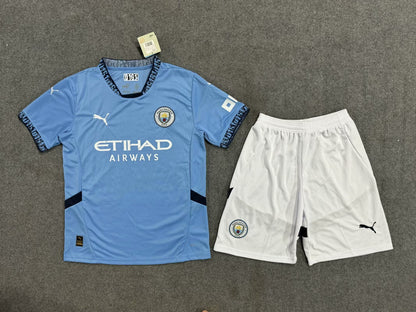 Manchester City 2024/2025 Home Fan Version Football Jersey