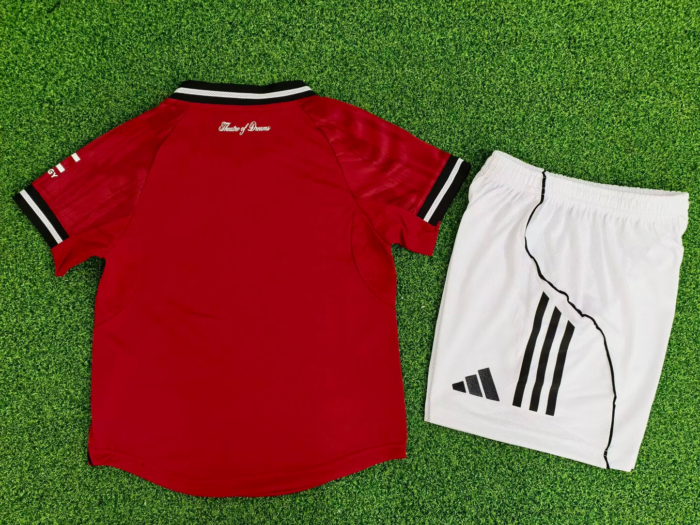 Manchester United 2025/2026 Kids Home Player Version Football Jersey