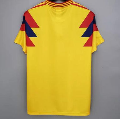 Retro Colombia 1990 Home Football Jersey