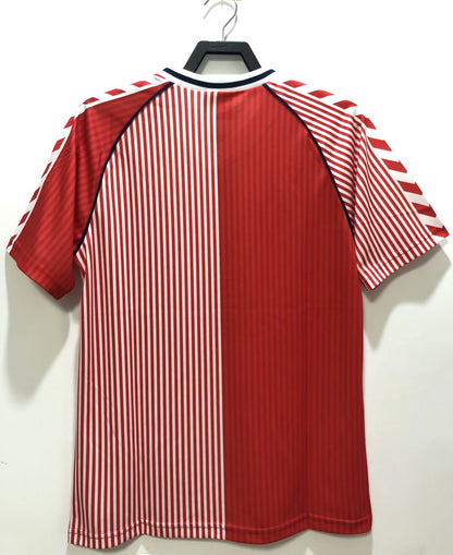 Retro Denmark 1986 Home Fan Version Football Jersey