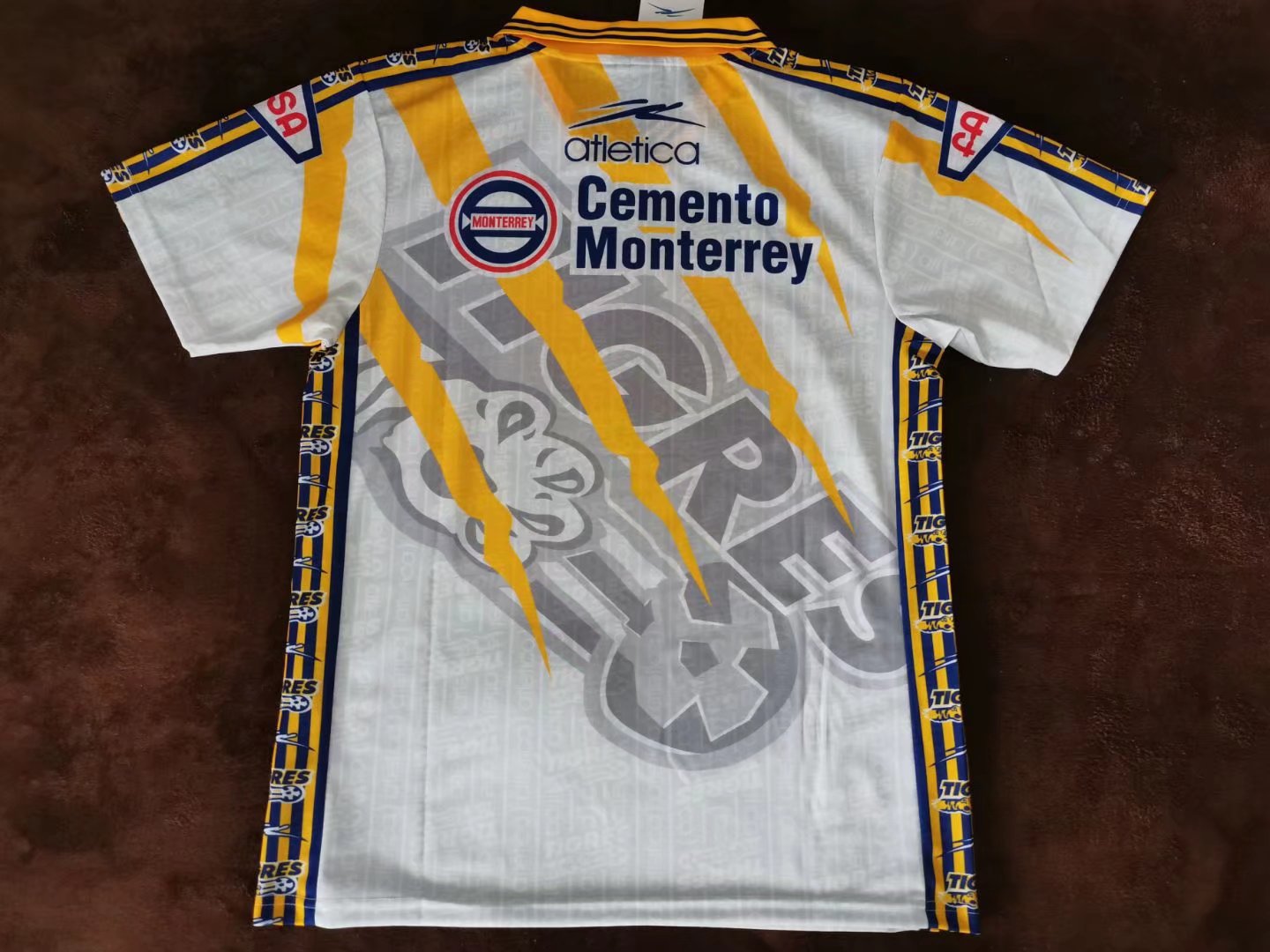 Retro tiger 1997/1998 Away Football Jersey