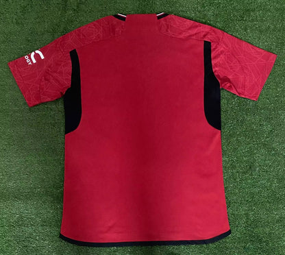 Manchester United 2023/2024 Home Fan Version Football Jersey