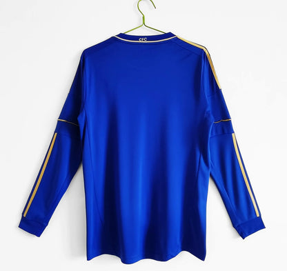 Retro Chelsea 2012/2013 Home Long Sleeve Football Jersey
