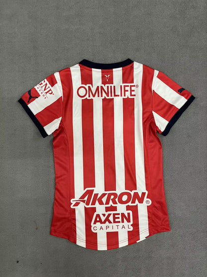 chivas 2024/2025 Women Home Fan Version Football Jersey