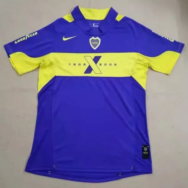 Retro Boca 2005 Home Football Jersey