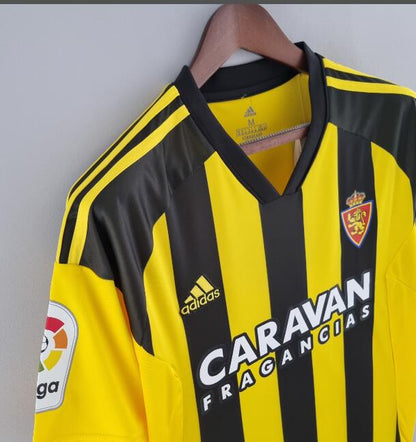 Real Zaragoza 2022/2023 Away Fan Version Football Jersey