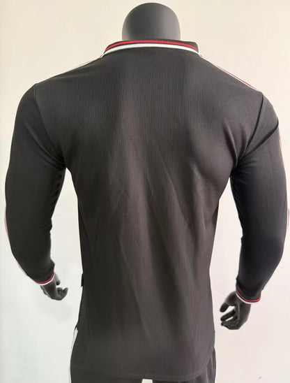Retro Manchester united 1998/1999 Away Long Sleeve Football Jersey