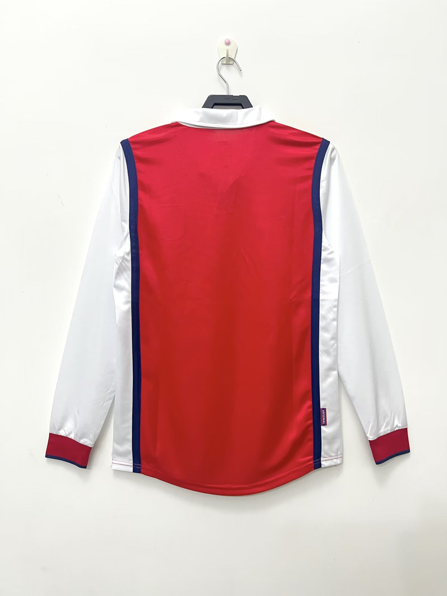 Retro Arsenal 1998/1999 Home Long Sleeve Football Jersey