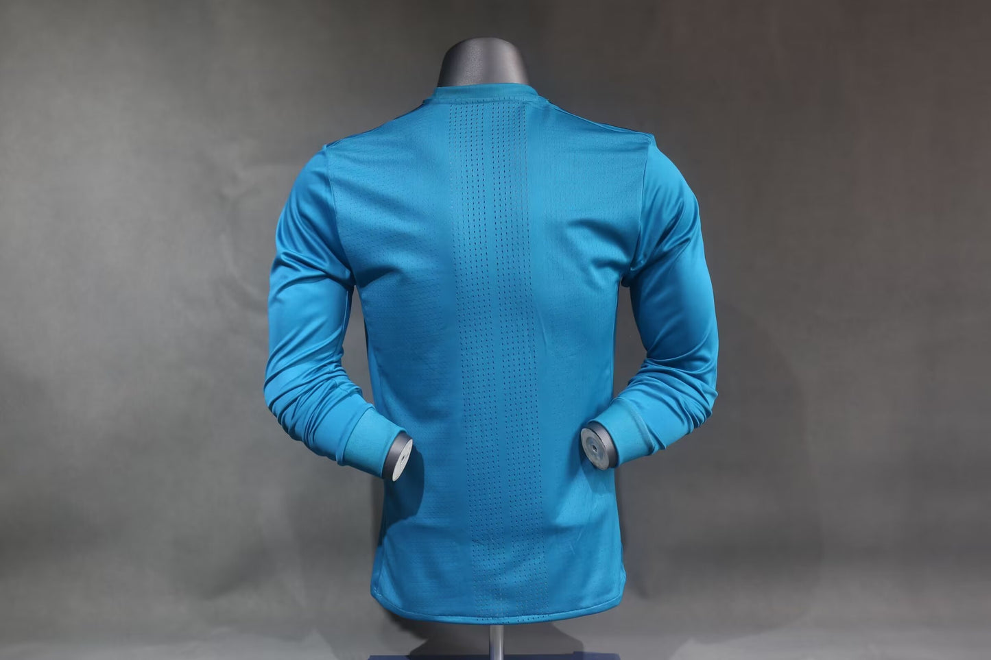 Retro Real Madrid 2017/2018 Third Long Sleeve Player Version Football Jersey