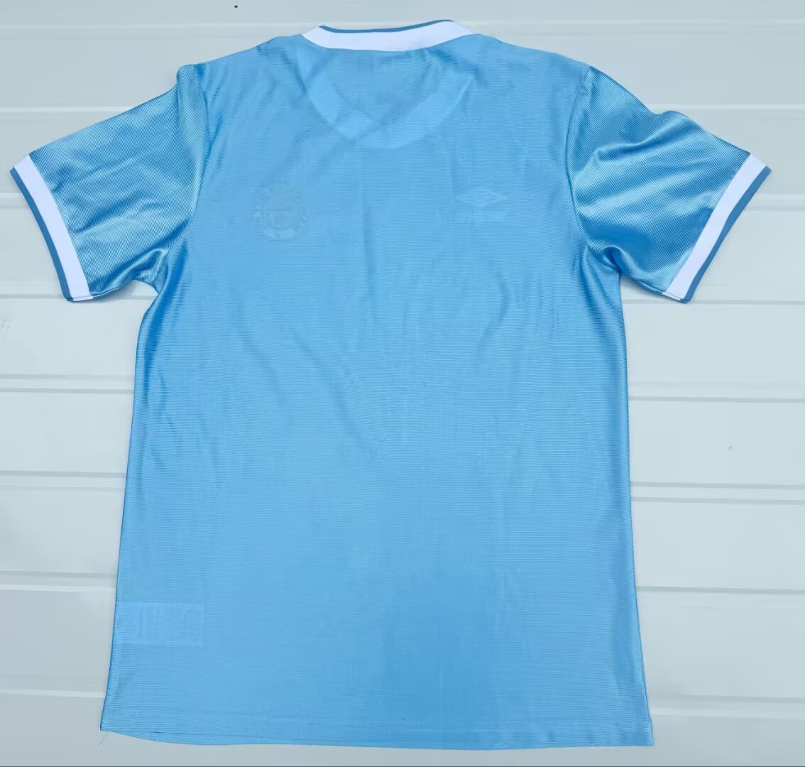 Retro Manchester city 1986/1987 Home Football Jersey