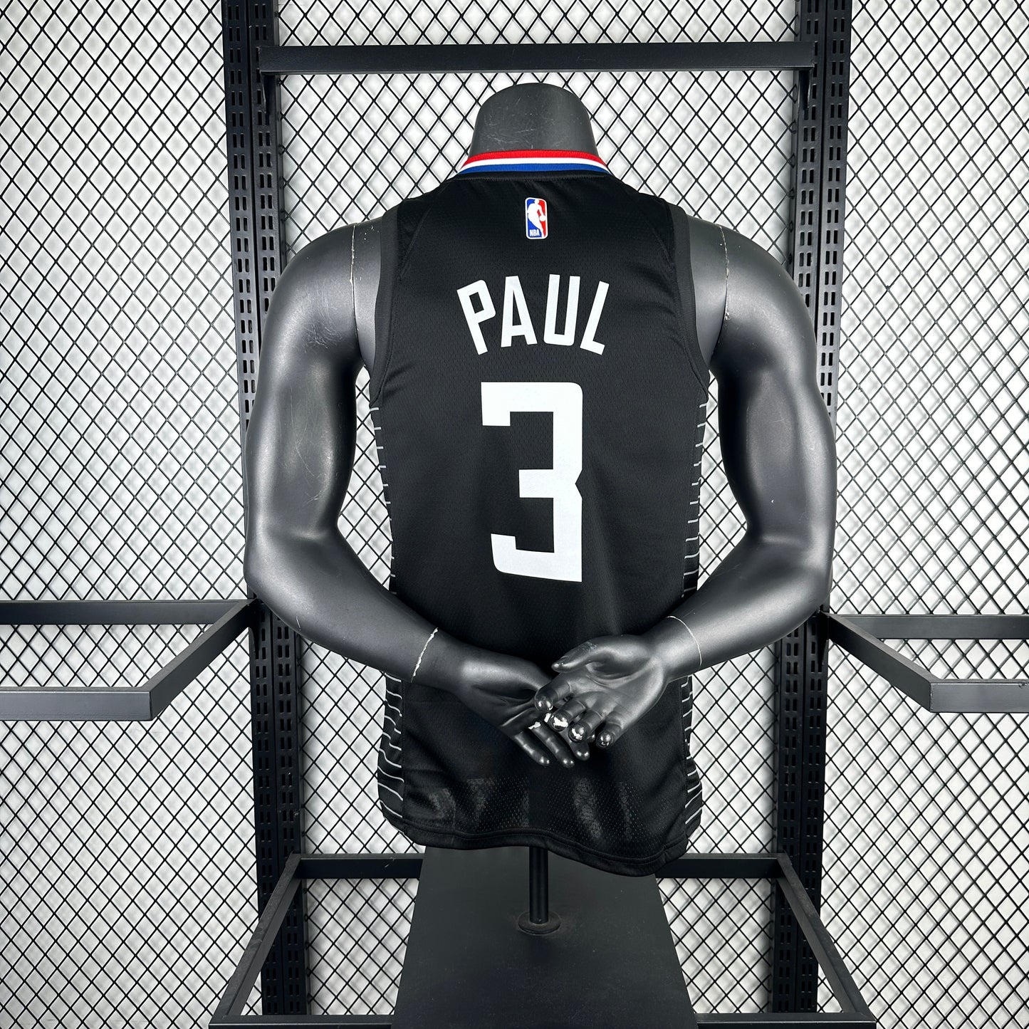 Los Angeles Clippers Black #3 PAUL NBA Season Jerseys 2023