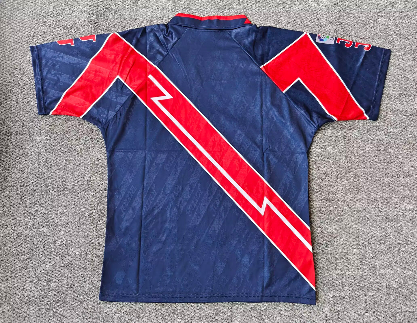 Retro Rayo Vallecano 1995/1996 Away Fan Version Football Jersey