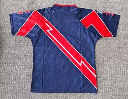 Retro Rayo Vallecano 1995/1996 Away Fan Version Football Jersey