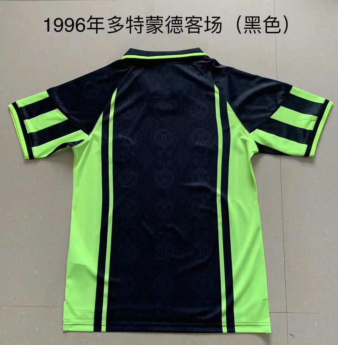 Retro Borussia Dortmund 1996 Away Football Jersey