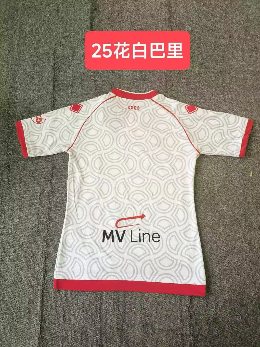 Bari 2024/2025 Away Fan Version Football Jersey