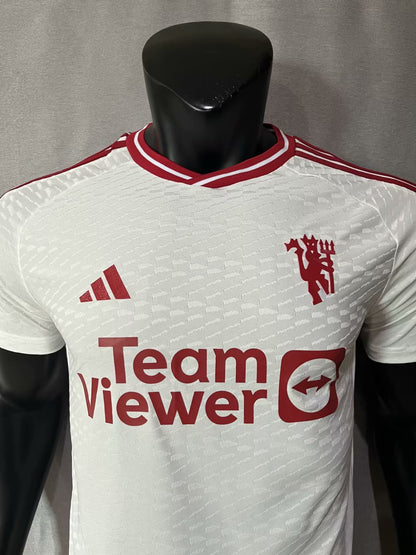 Manchester United 2023/2024 Away Player Version Football Jersey