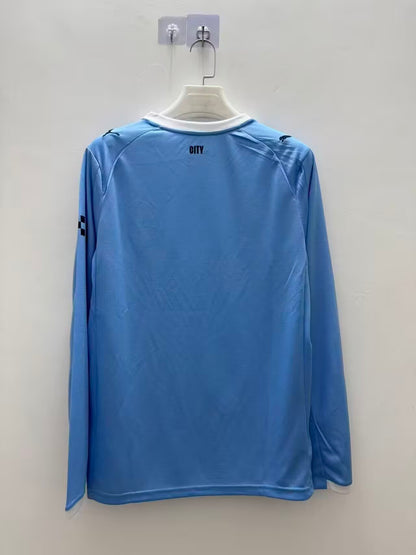Manchester City 2025/2026 Home Fan Version Football Jersey