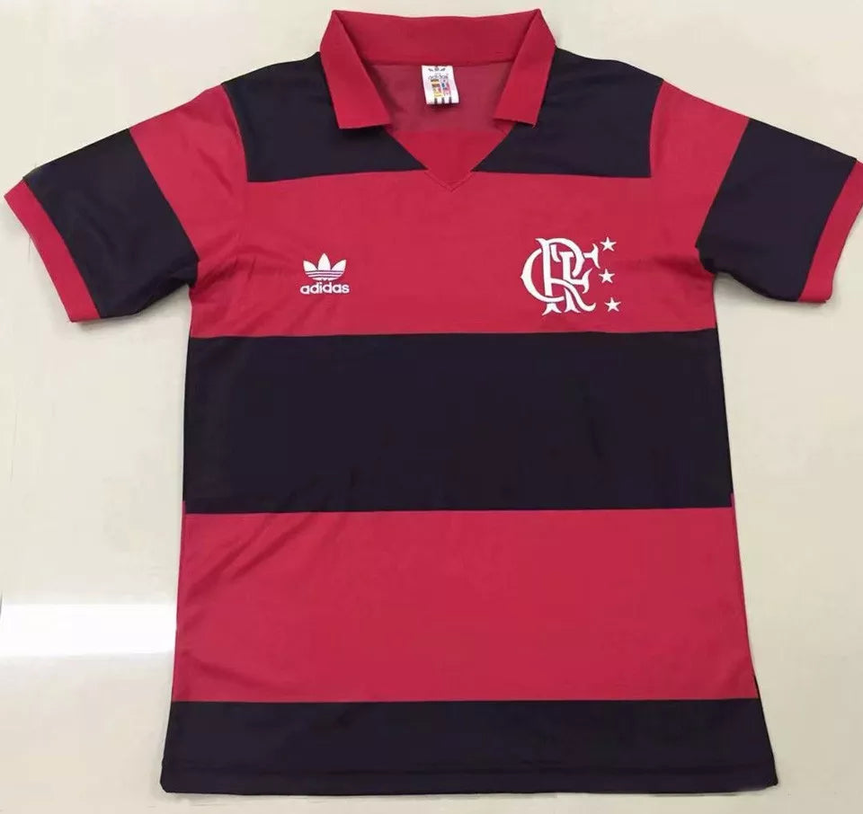 Retro Flamengo 1982 Home Football Jersey