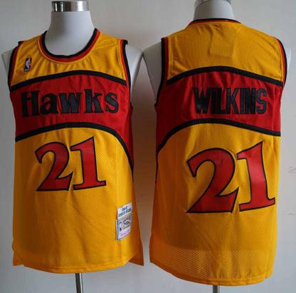 Atlanta Hawks Fan Version Football Jersey